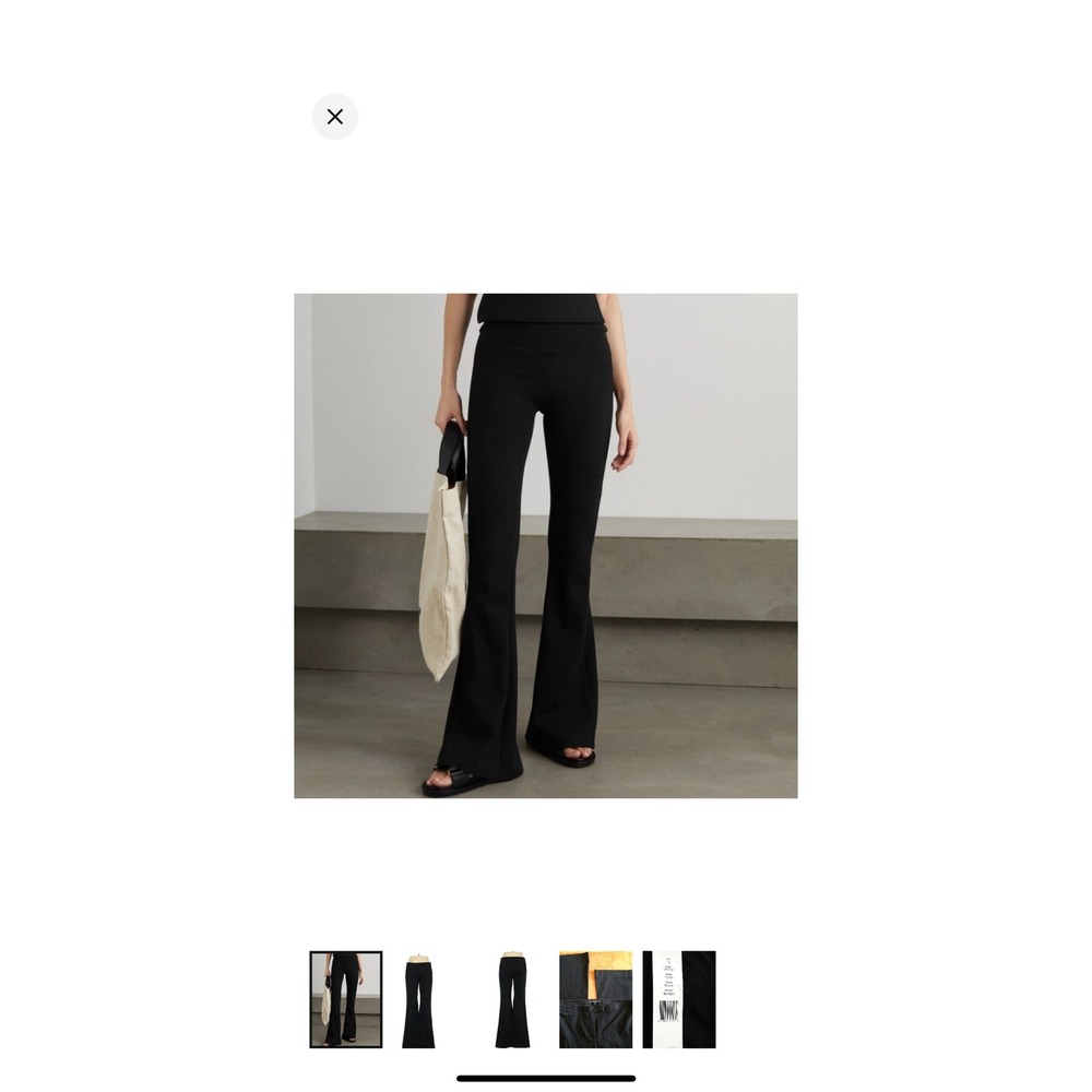 Theory Cirrina‎ Charcoal Gray Wool Blend Flare Leg Dress Pants Trousers 6
